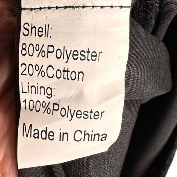 Allegra K Junior's Corduroy V Neck A-Line Bib Overall Pinafore Mini Dress size L - Picture 12 of 13